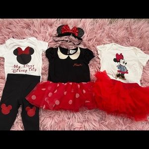 Disney Minnie Mouse mostly GAP baby girl bundle 6-12 months